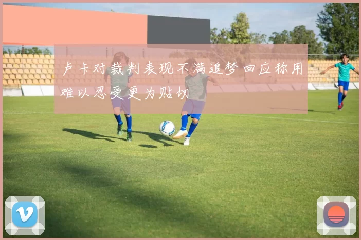 卢卡对裁判表现不满追梦回应称用难以忍受更为贴切