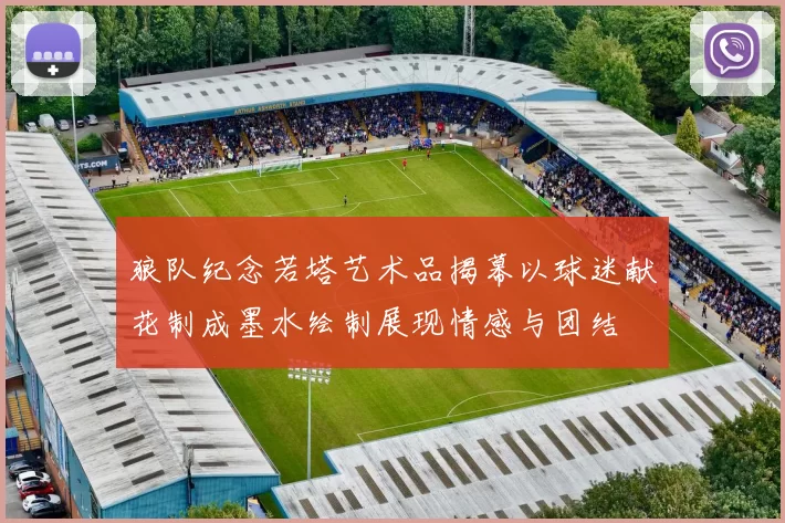 狼队纪念若塔艺术品揭幕以球迷献花制成墨水绘制展现情感与团结